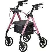 NOVA Star 8 Rollator Walker with Perfect Fit Size System, Lightweight & Folda...