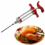 Syringe kitchen 1-6pcs Food camping Seasoning outdoor Marinade 30ml BBQ Injector