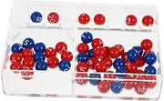 BCOATH Raffle Drawing Ball Set Number Game Balls for Bar Party Game Supplies and Case