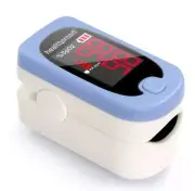HealthSmart Pulse Oximeter Displays Blood Oxygen Saturation Content