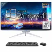 Aio All IN One I3 10° Gen 27 " RGB Windows 11 Pro 8gb 240gb Desktop Computer
