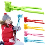 Outdoor Clip Kids Winter Snowball Snow Shaped Sand Maker Cat Maker Tool Toys