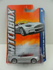 2012 Matchbox #23 Aston Martin DBS Volante (Silver)