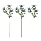 AU (Blue Simulation Plant Prickly Parsley Artificial Plastic Flower Greenery Win