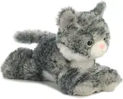 Aurora - Small Gray Mini Flopsie - 8" Lily - Adorable Stuffed Animal