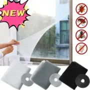 Simple Insect Mesh Window Curtain Wasp Mosquito Bug Netting Cover Kit Fly Screen