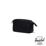 HERSCHEL MILAN SMALL TOILETRY BAG VEGAN LEATHE 【30086】 黑 化妝包