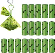 LeoLeozz Doggy Poop Bags,Pet Waste Bags - Leak Proof Cats Litter Cleaning Accessories Large Doggy Trash Holders for Cat Litter Dirty Diapers Food Scraps Car Trash