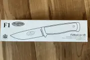 Fallkniven F1 Fixed Knife 4" Satin Finish VG-10 Steel Blade Thermorun Handle