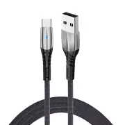 2PCS 5A Micro USB Indicator Fast Charging Data Cable For HUAWEI P30 Mate 20Pro XIAOMI MI8 MI9 Redmi 7A Redmi 6Pro OUKITEL Y4800 SILVER COLOR