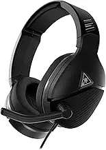 Turtle Beach Recon 200 Gen 2 Powered Gaming Headset for Xbox Series X, Xbox Series S, & Xbox One, PlayStation 5, PS4, Nintendo Switch, Mobile, & PC with 3.5mm connection - Black