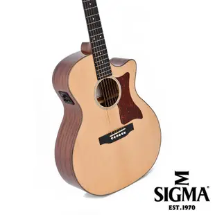 【又昇樂器】無息分期 SIGMA GMC-1E 面單板 OM桶身 木吉他