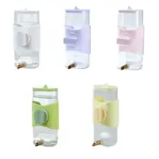 300ml Bird Water Bottle Cage Water Feeder Hangable Rabbit Drinking Fountain