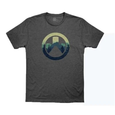 Magpul Cascade Icon Logo CVC T-Shirt - Charcoal Heather, 2X-Large