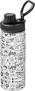 Video Game Boys Camping Hiking Hydration Flask,Stainless Steel Outdoor Water Bottle,Double Walled Insulated