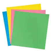 Colorbok Textured Cardstock Pad 12"X12" 30/Pkg-Primary Pizazz 61192