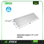 2" 800 lbs Rise for Wheelchairs Scooters Threshold Ramp Aluminum Door Ramp
