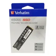 Verbatim 2TB SSD Vi5000 Internal Solid State Hard Drive PCIe NVMe M.2 2282