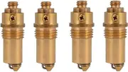 ZXX 4Pcs Pop Up Drain Bolt Assembly for Bathroom Sink Bathtub Basin, Sink Drain Stopper Plug Replacement Part