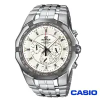 在飛比找Yahoo奇摩購物中心優惠-卡西歐CASIO EDIFICE系列極限三眼計時賽車錶 EF