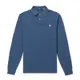 Polo Ralph Lauren 年度熱銷刺繡小馬長袖POLO衫(CUSTOM SLIM FIT)-麻花藍色