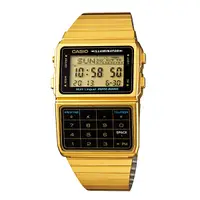 在飛比找蝦皮購物優惠-【奇異SHOPS】CASIO 卡西歐 復古金色 計算機手錶 