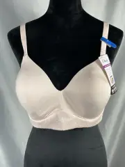 Playtex Secrets Ultra Soft Comfort Flex Fit Convertible Wirefree Bra US 4830 XL