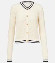 [Frame] Frame Rookie open-knit cardigan AU 8 white