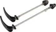 Zipp Tangente Quick Release Skewer Set - 100mm/130mm, Titanium, Black With