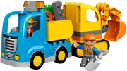 LEGO 10812 Truck & Excavator - DUPLO Construction Toys