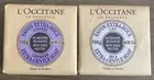 (2) L'Occitane Extra Gentle Bar Soap with Shea Butter 3.5 oz/100g Lavender/Milk