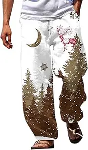 [Generic] Men Pants Casual Slim Fit Casual Trousers Track Pants Short