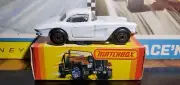 1983 MATCHBOX LESNEY SUPERFAST #71 1962 ** ALL WHITE ** VETTE CORVETTE MIB