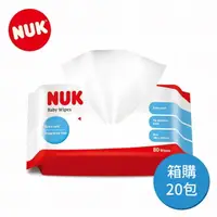 在飛比找樂天市場購物網優惠-CHICCO NUK濕紙巾80抽(一箱20包) 廣三SOGO