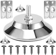 Daiilg 4 PCS Billiard/Pool Table Leg Levelers 5 Inch Metal Game Table Leg Levelers Heavy Duty Leveling Feets for Pool Table