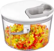 Slicing Vegetable Slicer, Onion Chopper With Wire Rope