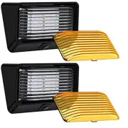 2 Pack RV Exterior Porch Utility Light with Switch 12v 280 Lumen Lighting