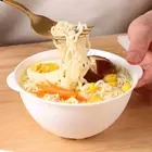 250ml Microwave Ramen Bowl Boiling Noodle Food Container With Lid Soup Bowl