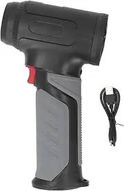 Air Blower, Stepless Adjustable Dry Blower, 1200g Thrust Powerful Air Fan, Handheld Air Duster, Rechargeable Blower for Car, Cleaning, Camping, Drying, Outdoor