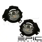 Bumper Mounted Driving Fog Lights For 2008-2015 NISSAN ARMADA Left Right Pair