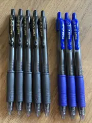 Pilot G-2 0.7mm Medium Gel Ink Retractable Rollerball Assorted Pens(PKT 8 PENS)