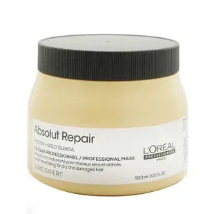 L'Oreal 萊雅 - 專業護髮專家 - 絕對修復黃金藜麥+蛋白質即時重塑髮膜 (乾性及受損髮質適用)