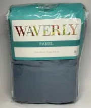 Waverly Serendipity Blue Polyester Curtain Panel 50"x84" Light Filtering New
