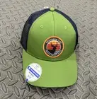 Southern Tide Mens Green White Tailed Deer Trucker Hat Cap SnapBack NWT