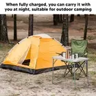 Portable LED Table Lamp Touch Sensor 3 Color Temperature Rechargeable Batteries