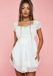 [Sugar Thrillz] Pure Softer Smiles Babydoll Dress