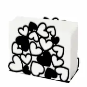 Hearts Napkin Holder for Table Cocktail Napkin Holder Metal Tissue Dispenser ...