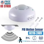 360° LED Auto Infrared PIR Motion Sensor Detector Wall Light Switch 110V~240V