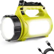 LE Rechargeable LED Lantern, Camping Essentials, 1000LM, 5 Green + Black