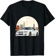 [VidiAmazing] JDM Skyline R34 Car Tuning Japan Tokio Drift T-Shirt ds1316 T-Shirt